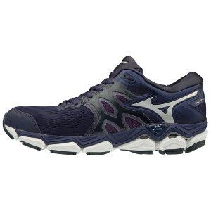 Mizuno Wave Horizon 3 Womens Running Shoes Canada - Blue